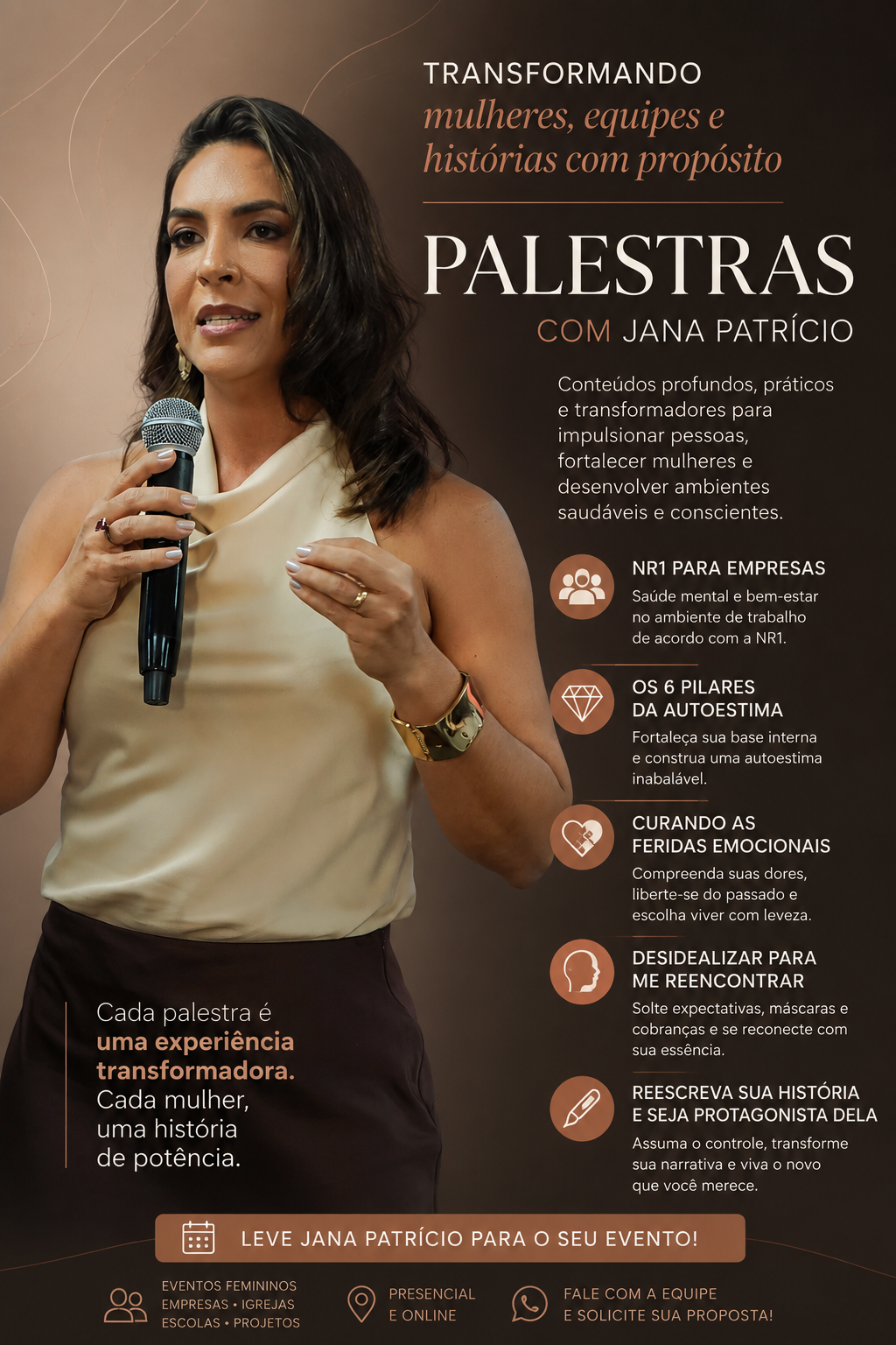 Jana Patrício — palestras